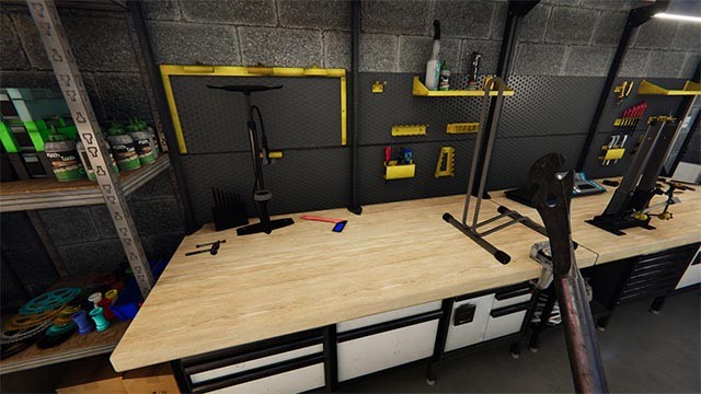 Sử dụng công cụ, trang thiết bị hiện đại và phụ tùng mới để tạo ra chiếc xe đạp trong mơ