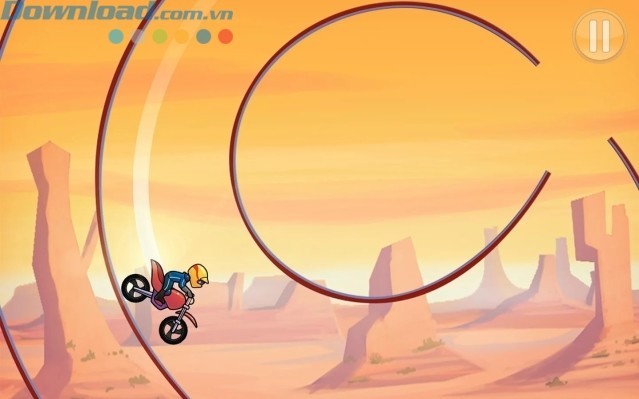 Lái xe qua những địa hình uốn lượn đầy thử thách