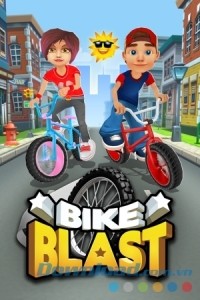 Giao diện khởi động game Bike Racing cho Android