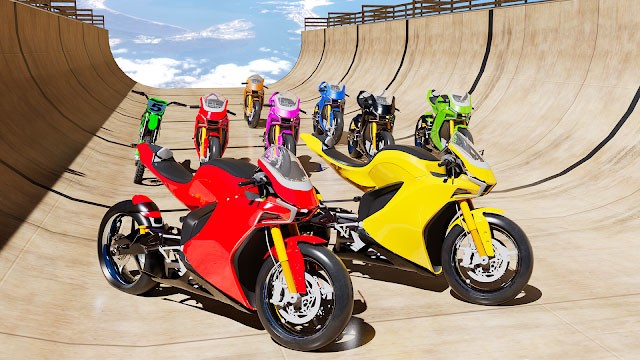 Bike Racing: GT Spider Moto có một dàn moto nhiều kiểu dáng và đặc trưng khác nhau cho bạn lựa chọn