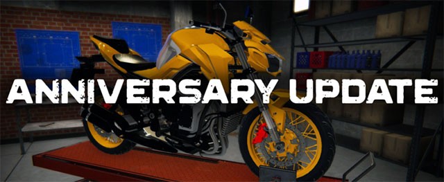 Biker Garage: Mechanic Simulator đang giảm giá 60% cùng nhiều nâng cấp đáng chú ý