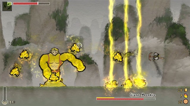 Mỗi bàn chơi trong Bing in Wonderland mang đến loạt kẻ thù và boss mới lạ