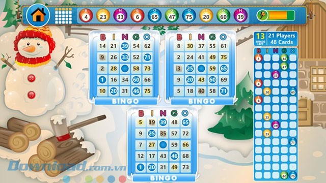 Hình ảnh phòng chơi Winter Bingo