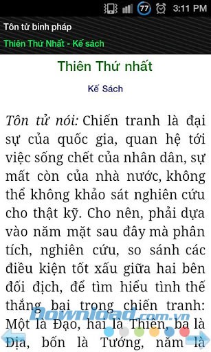 Binh pháp Tôn Tử for Android
