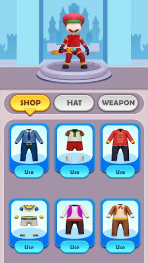 Thay đổi các trang phục đa dạng