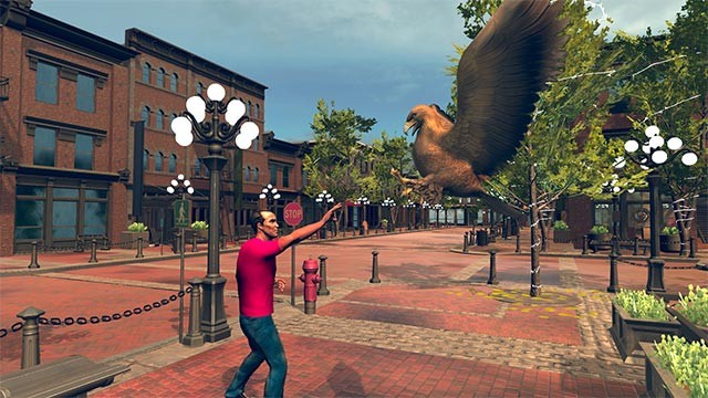 Bird Simulator mô phỏng cuộc chiến giữa chim điên và thế giới xung quanh