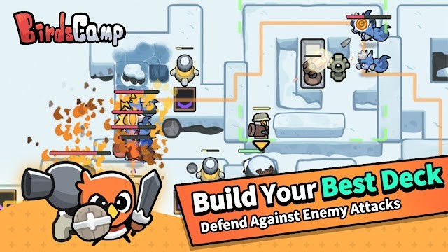 Xây dựng đội hình chim chiến đấu manhjmex của bạn trong Birds Camp