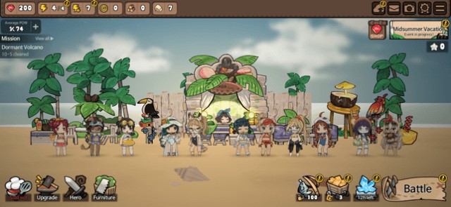 Làm đẹp cho anh hùng và thị trấn với quần áo và các vật phẩm