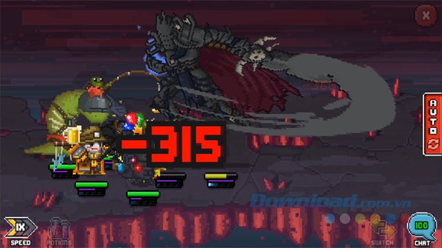 Đánh boss cực khó