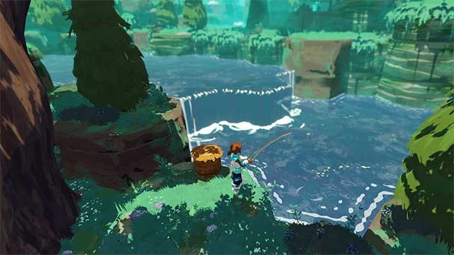 Trải nghiệm nhiều hoạt động thư giãn như đốn củi, câu cá, xây dựng,...