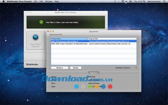 Bitdefender Virus Scanner for Mac