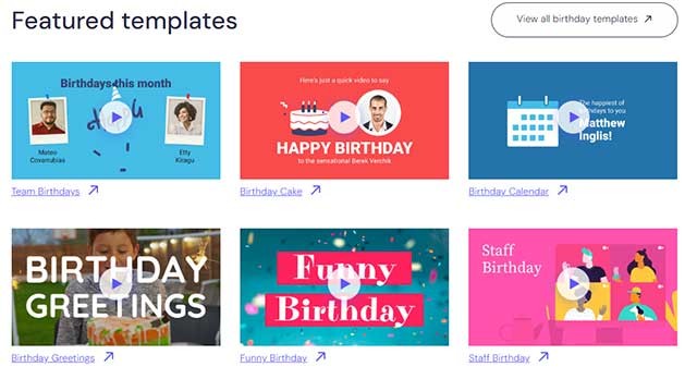 Rất nhiều template thuộc các chủ đề đa dạng để lựa chọn