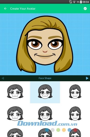 Sáng tạo Avatar cảm xúc với Bitmoji