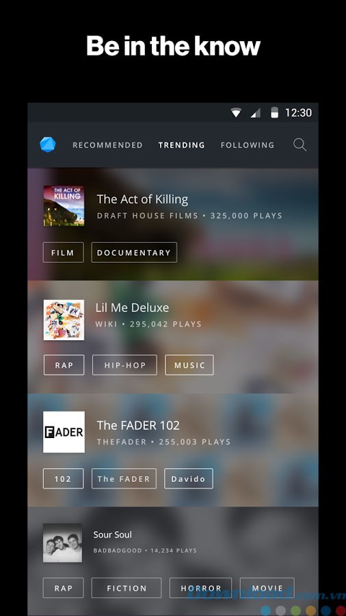 Cập nhật xu hướng