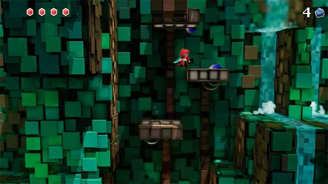 Lối chơi đi cảnh kết hợp phiêu lưu phong cách Metroidvania 3D độc đáo
