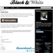 Black and White Blog Template - Versatile Design