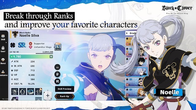 Vượt qua thứ hạng, cải thiện các nhân vật yêu thích của bạn