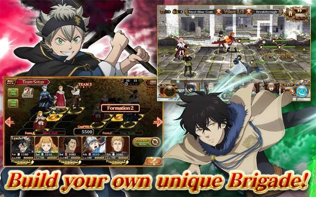 Xây dựng Lữ đoàn Hiệp sĩ ma thuật của riêng bạn trong Black Clover Phantom Knights