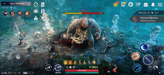Game có 5 lớp nhân vật cho game thủ lựa chọn