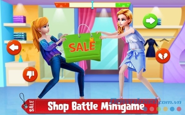 Game thời trang bạn gái miễn phí Black Friday Shopping Mania cho Android