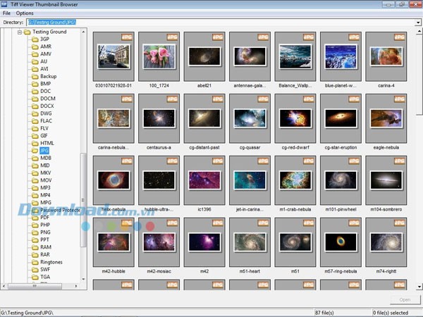 Black ice TIFF Viewer