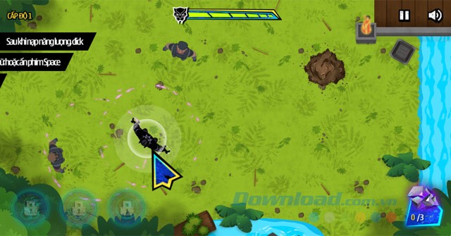 Game chiến binh báo đen