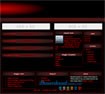 Black Red Blogger Template - Free Download