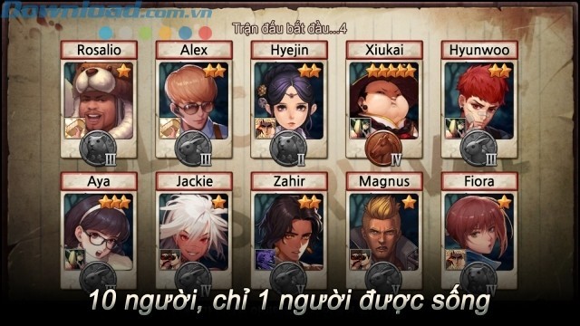 Bước vào cuộc cạnh tranh sinh tồn với 10 người chơi khác