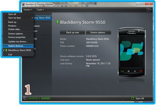 BlackBerry Desktop Software