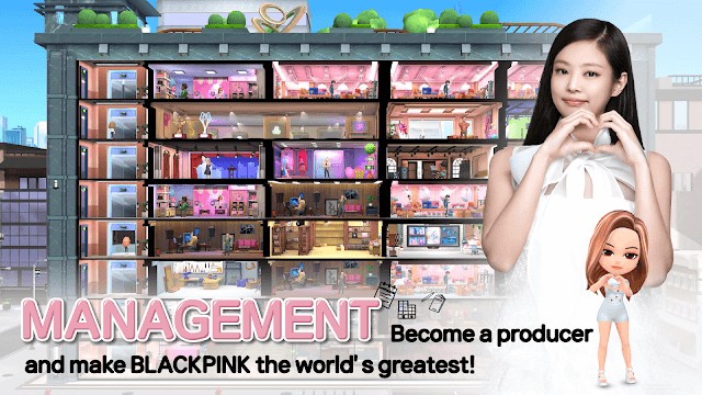 Trở thành quản lý của nhóm nhạc nổi tiếng Blackpink trong game BLACKPINK THE GAME