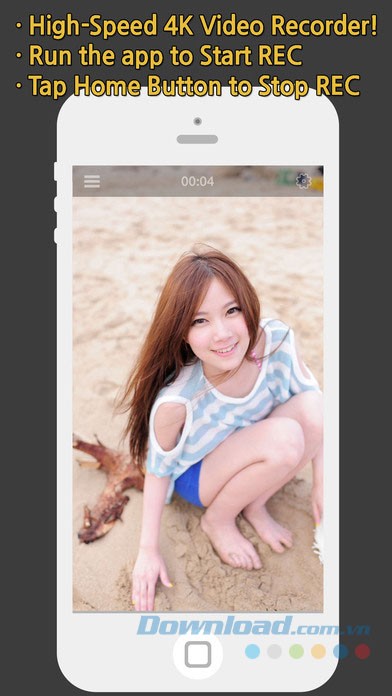 Quay video chất lượng 4k với BlackVideo