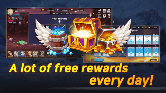 Vô số phần thưởng mỗi ngày để bạn thu thập