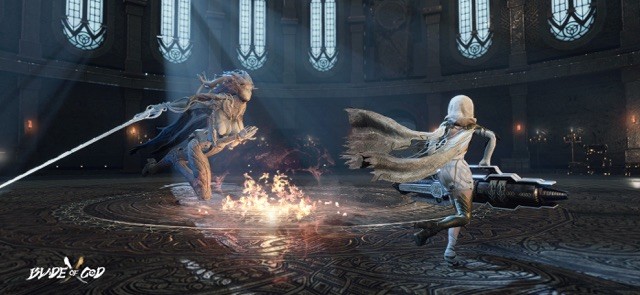 Chiến đấu với các con trùm cấp độ trong Blade of God: X