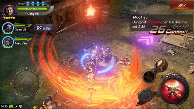 Kỹ năng của nhân vật trong game