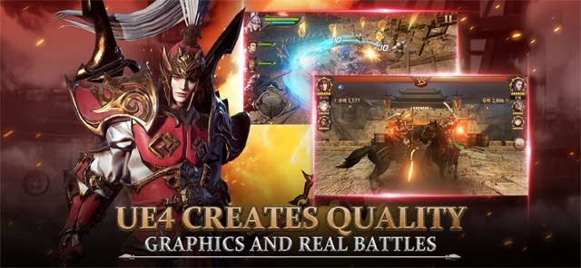 Trải nghiệm các cuộc chiến hoành tráng với nền đồ họa đỉnh cao nhờ UE4