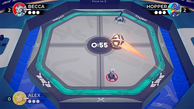 Thêm sức mạnh và hiệu ứng xoáy vào bóng để có những trận đấu bùng nổ hơn