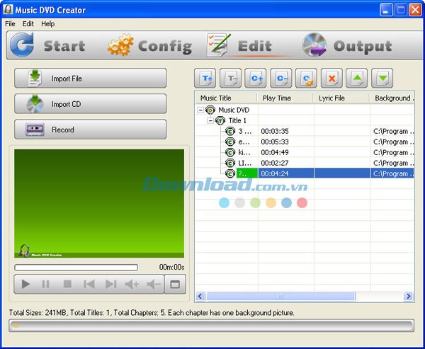 Blaze Music DVD Creator
