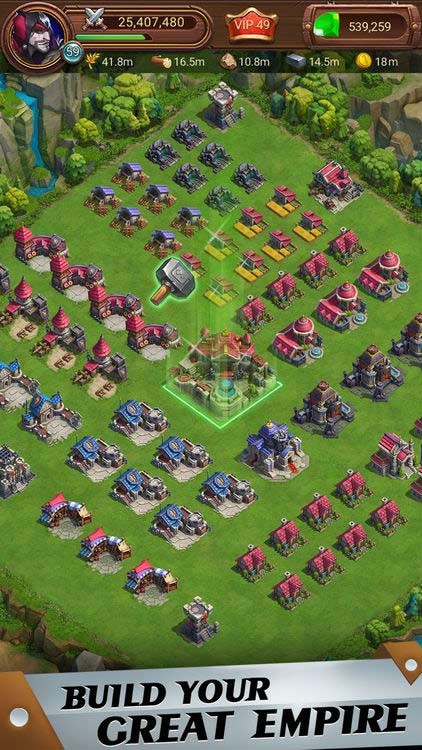 Xây dựng đế chế hùng mạnh nhất từ trước đến nay