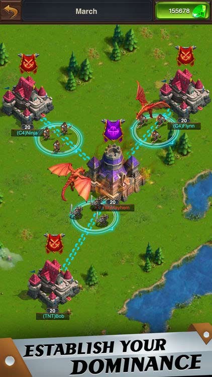 Phát triển lực lượng và kéo quân xâm chiếm lãnh thổ của kẻ thù