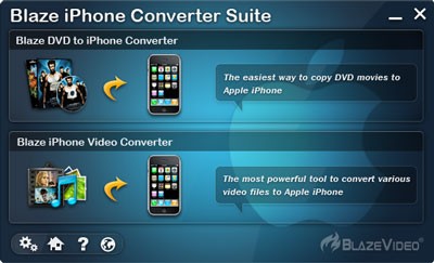 BlazeVideo iPhone Converter Suite