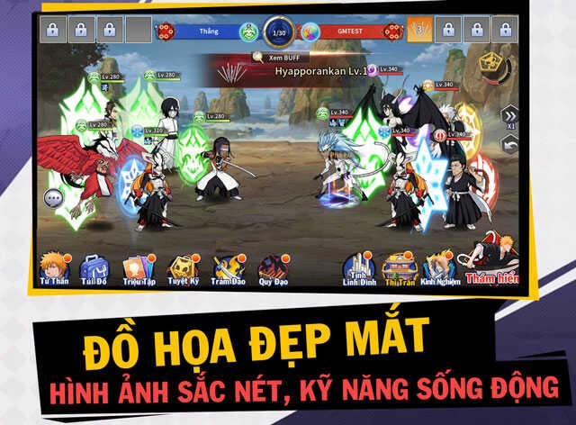 Đồ họa sắc nét, kỹ năng sống động