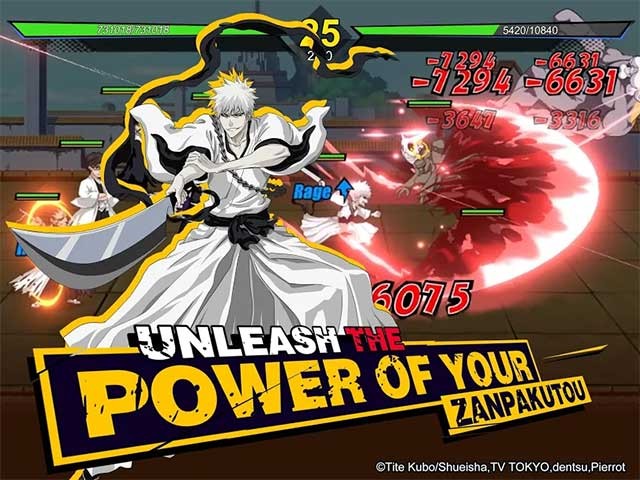 Giải phóng những đòn tấn công mạnh mẽ của các nhân vật huyền thoại