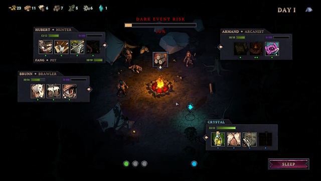 Chiêu mộ các anh hùng và người đồng hành mới trong quá trình chơi