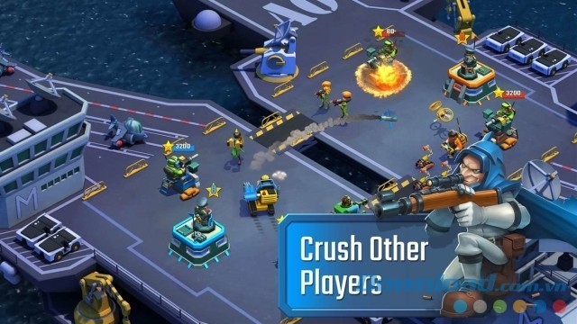 Nghiền nát những đối thủ khác trong game chiến thuật miễn phí Blitz Brigade: Rival Tactics cho máy tính và Windows Phone