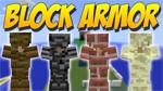 Block Armor Mod Minecraft: Chế tạo áo giáp bảo vệ