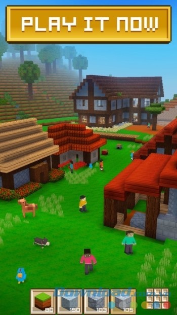 Game sinh tồn Block Craft 3D