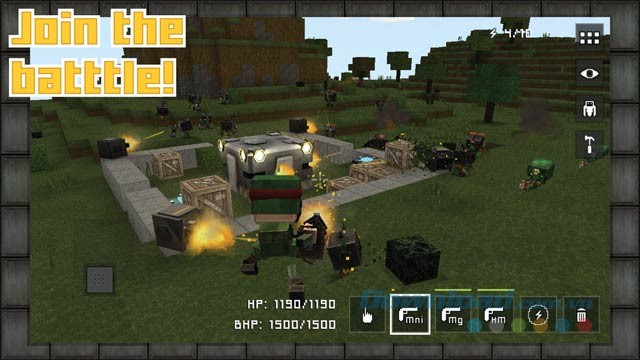 Tham gia vào trận chiến