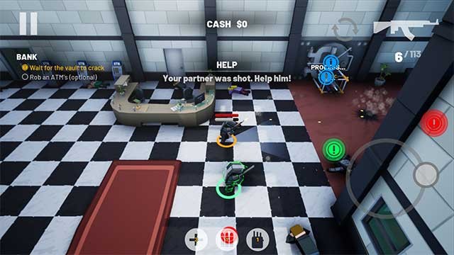 Trải nghiệm những cuộc đối đầu căng thẳng giữa bọn cướp và cảnh sát