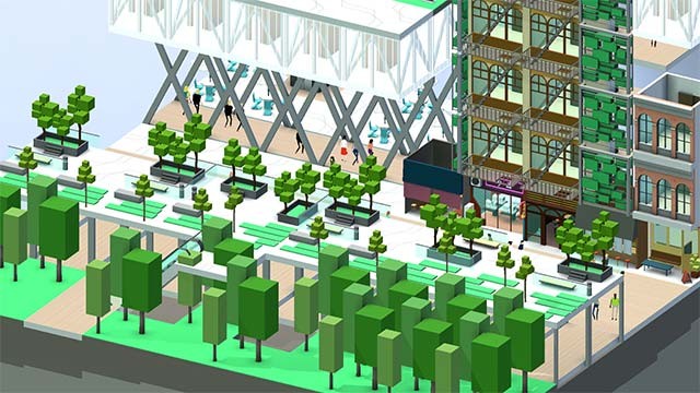 Xây dựng đô thị mới nhấn mạnh vào tính đa dạng và hệ sinh thái trong đó