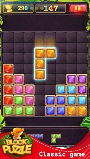 Thả các khối hình từ trên xuống